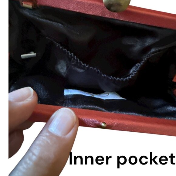 Aria by Mary Frances Zebra Print Bejeweled Shoulder Bag With Pink Frame - Picture 4 of 6